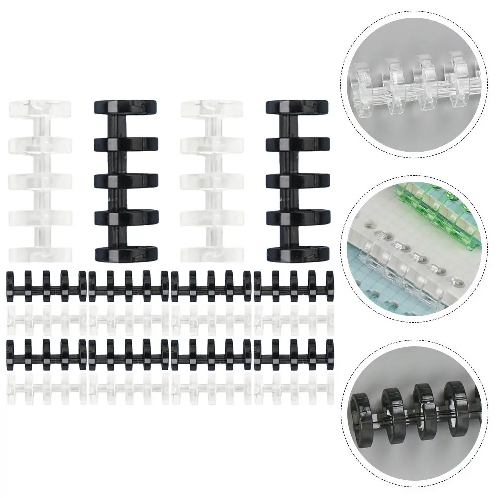 20Pcs Plastic Loose Leaf Binder Rings Double Loop Wire Binding Coils for Notebook Book Calendar DIY Scrapbook School Office Home
20Pcs Plastic Loose Leaf Binder Rings Double Loop Wire Binding Coils for Notebook Book Calendar DIY Scrapbook School Office Home