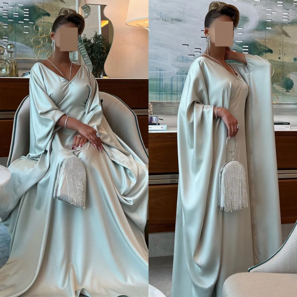 Customized High Quality Satin Evening Dress Temperament Crew Neck Backless Open Back Vestido De Festa Special Occasion Gowns
Customized High Quality Satin Evening Dress Temperament Crew Neck Backless Open Back Vestido De Festa Special Occasion Gowns