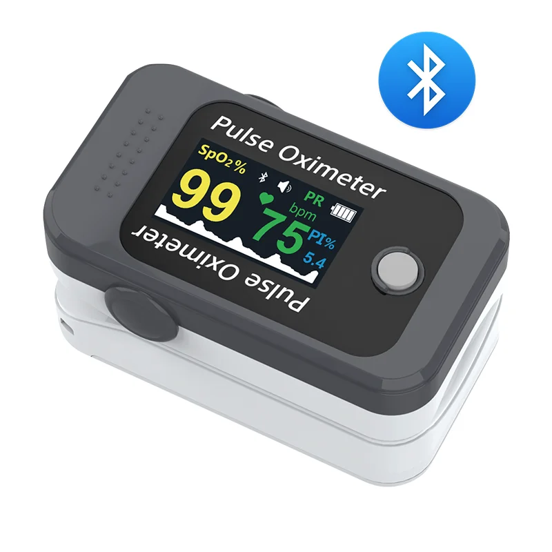 Пульсоксиметр BERRY BM1000C Bluetooth для измерения пульса на кончике пальца - Пульсоксиметр с бесплатным приложением, двусторонним дисплеем, функцией автоматического отключения для спорта и домашнего использования
Пульсоксиметр BERRY BM1000C Bluetooth для измерения пульса на кончике пальца - Пульсоксиметр с бесплатным приложением, двусторонним дисплеем, функцией автоматического отключения для спорта и домашнего использования