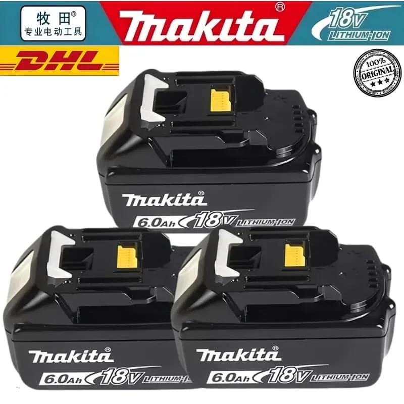 Original Makita 18V battery rechargeable 18650lithium-ion battery, Makita 18V BL1860B Can replace BL1830 BL1850B LXT400
Original Makita 18V battery rechargeable 18650lithium-ion battery, Makita 18V BL1860B Can replace BL1830 BL1850B LXT400
