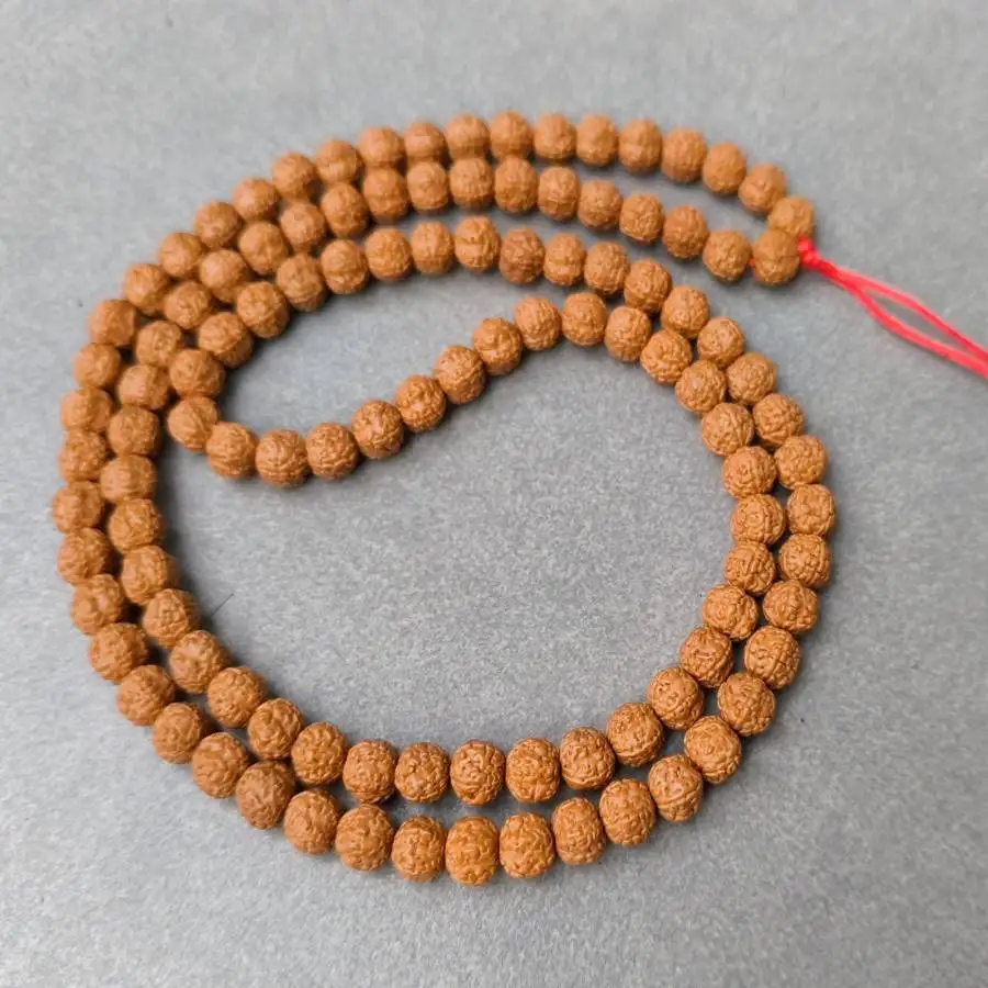 Natural Little Rudraksha 108 Beads Mala Necklace Meditation Jewelry Gift for Him
Natural Little Rudraksha 108 Beads Mala Necklace Meditation Jewelry Gift for Him