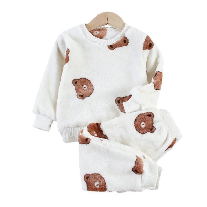 New Winter Baby Clothes Suit Children Girls Thicken T-Shirt Pants 2Pcs/Set Kids Boys Sleepwear Toddler Costume Infant Tracksuits
New Winter Baby Clothes Suit Children Girls Thicken T-Shirt Pants 2Pcs/Set Kids Boys Sleepwear Toddler Costume Infant Tracksuits