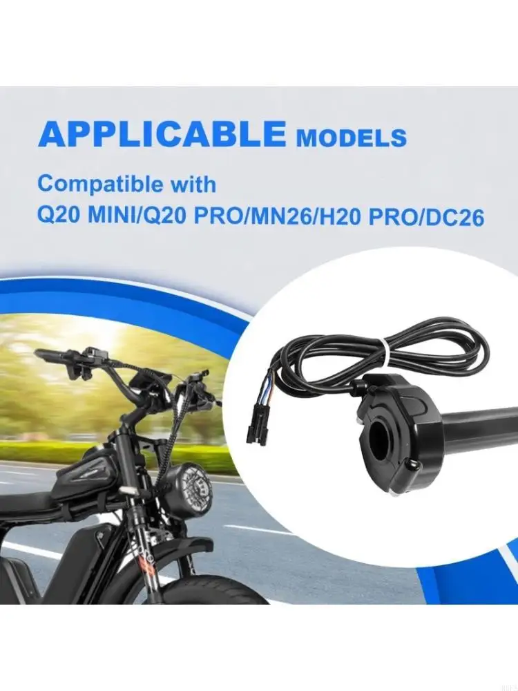 Universal 360 Degree Rotating Throttle Grip With Ball Bearing For Smooth Control
Universal 360 Degree Rotating Throttle Grip With Ball Bearing For Smooth Control
