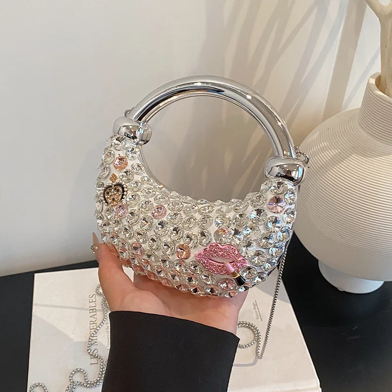 Модная акриловая сумка Moon Bag 2025 года — европейский модный мини-кошелек на цепочке с блестящими акцентами для вечерних вечеринок и повседневных прогулок
Модная акриловая сумка Moon Bag 2025 года — европейский модный мини-кошелек на цепочке с блестящими акцентами для вечерних вечеринок и повседневных прогулок