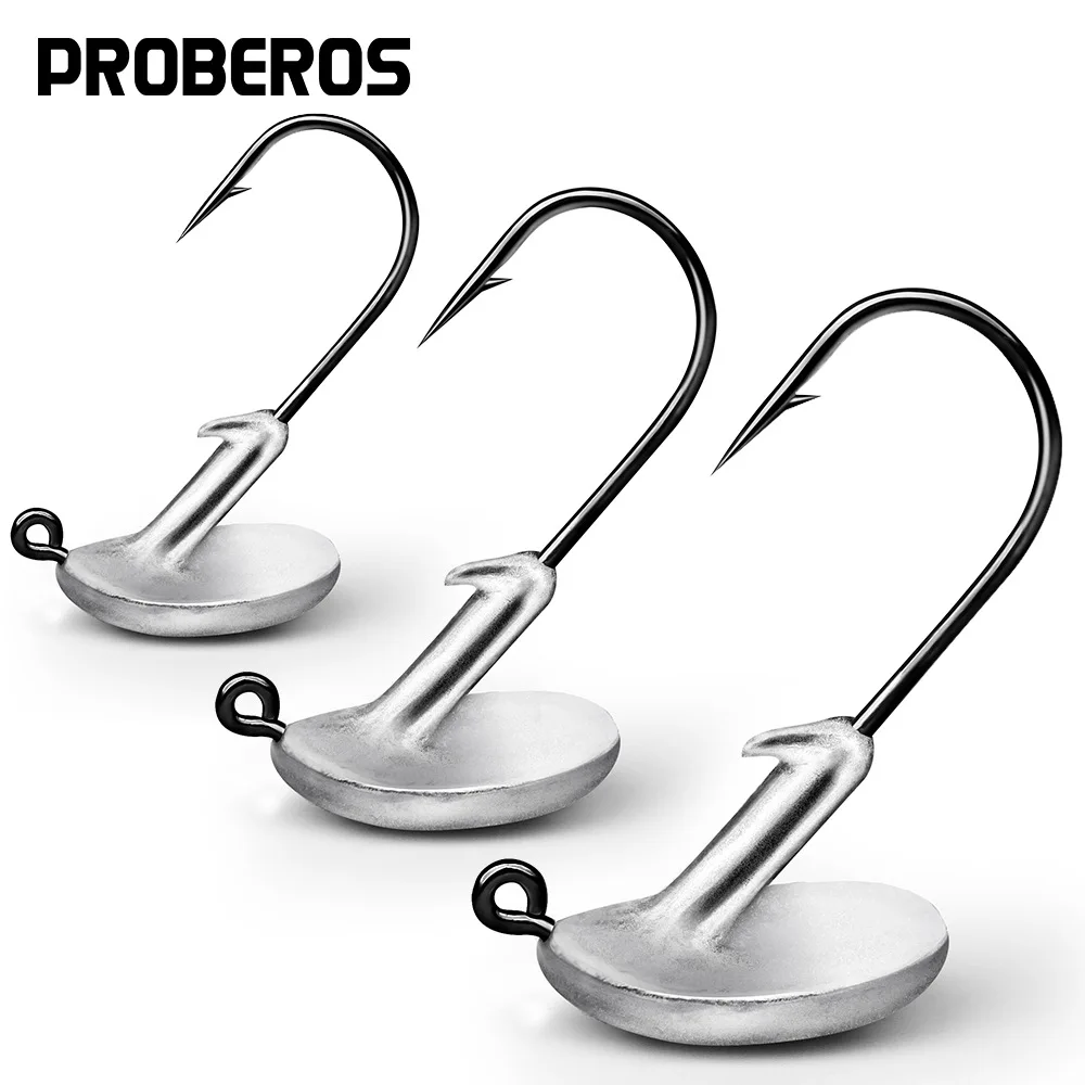 5PCS JIG010 High carbon steel tumbler lead head hook road sub hook 3.5g 5g 7g 10g 14g soft insect hooksoft baits fishing lures
5PCS JIG010 High carbon steel tumbler lead head hook road sub hook 3.5g 5g 7g 10g 14g soft insect hooksoft baits fishing lures
