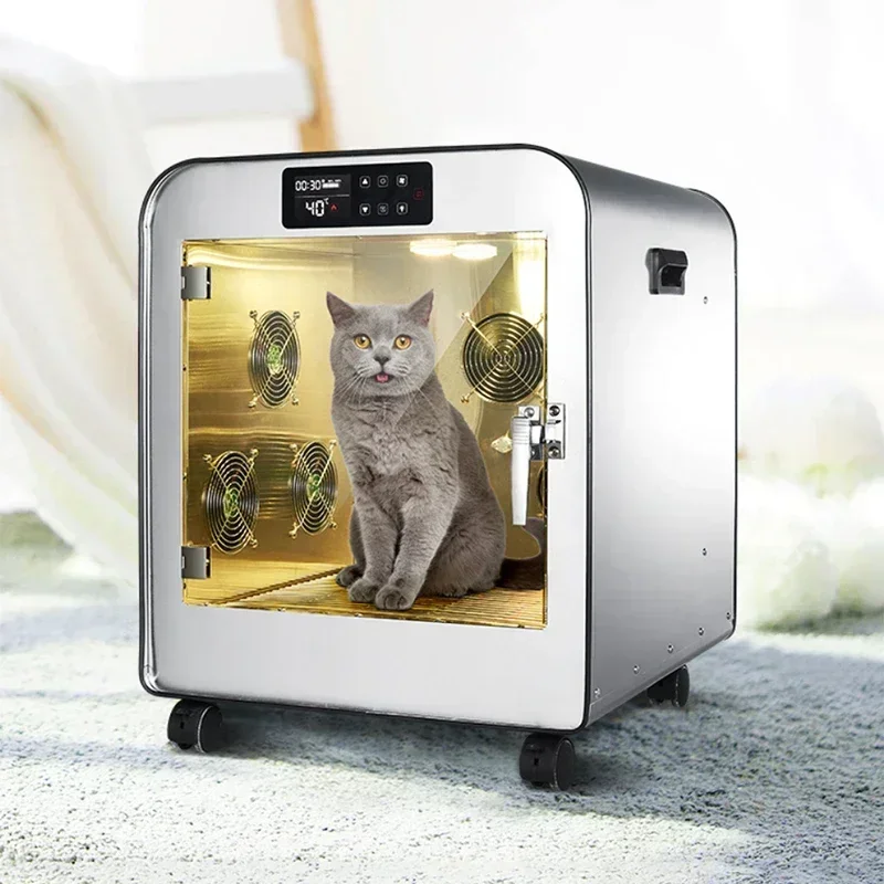 New electrical hair dryer pet drying box dog bath hair dryer artifact cat drying home small machine 20-45 degree pet dryer
New electrical hair dryer pet drying box dog bath hair dryer artifact cat drying home small machine 20-45 degree pet dryer