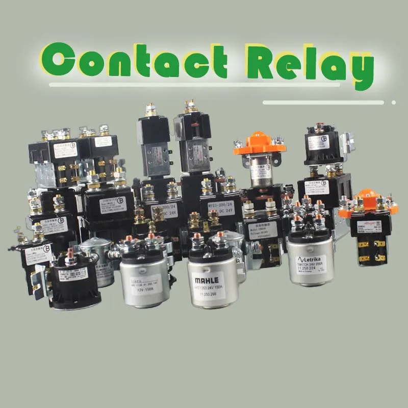 DK 24 24V dc relay 200A Electric Forklift Contactor 12V/24V Hydraulic Handling Vehicle Contact Relay
DK 24 24V dc relay 200A Electric Forklift Contactor 12V/24V Hydraulic Handling Vehicle Contact Relay