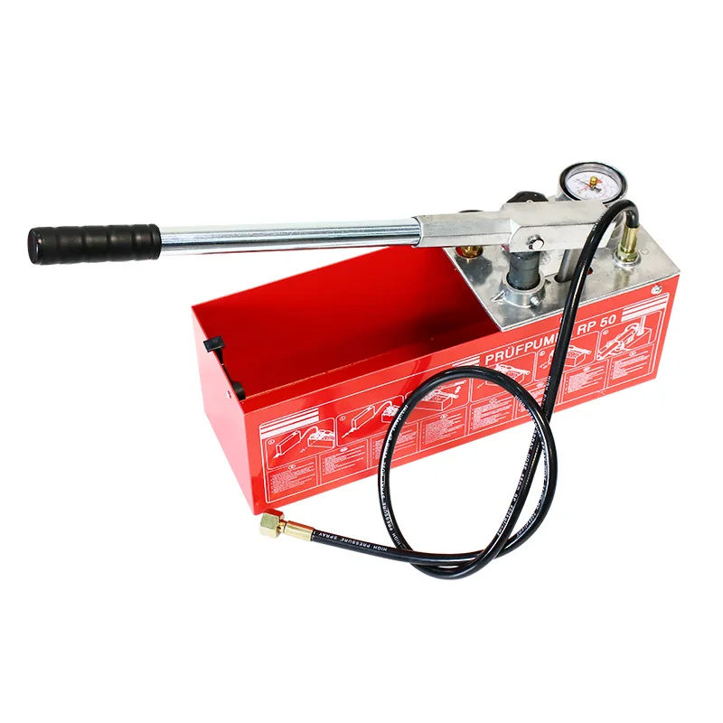 RP50 Manual Pressure Test Pump Press Booster Pipe PPR Water Pipe Floor Heating Leak Detection
RP50 Manual Pressure Test Pump Press Booster Pipe PPR Water Pipe Floor Heating Leak Detection