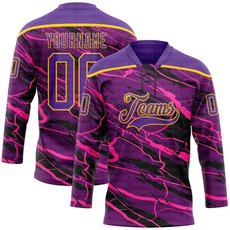 Custom Name Drop Shipping Graffiti Graphic Logo Classic Vintage Retro Pullover 3DPrint Casual Funny Lace Hockey Jersey Shirts Q4
Custom Name Drop Shipping Graffiti Graphic Logo Classic Vintage Retro Pullover 3DPrint Casual Funny Lace Hockey Jersey Shirts Q4