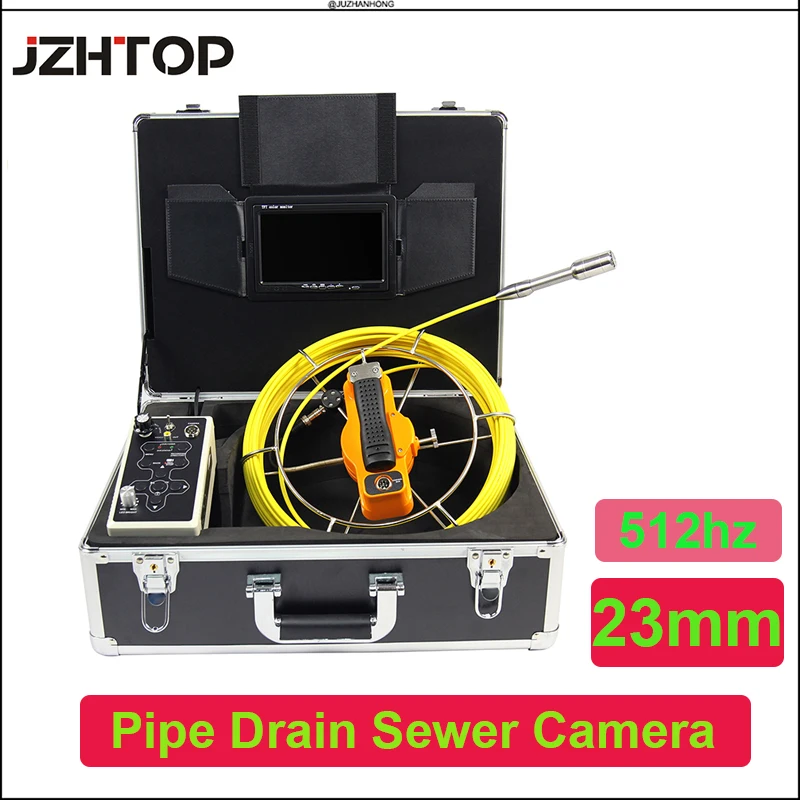 Portable 7inch LCD Video Borescope Endoscope Pipe Sewer Pipeline Inspection Video Camera 512Hz Transmitter 5mm Hard Cable
Portable 7inch LCD Video Borescope Endoscope Pipe Sewer Pipeline Inspection Video Camera 512Hz Transmitter 5mm Hard Cable