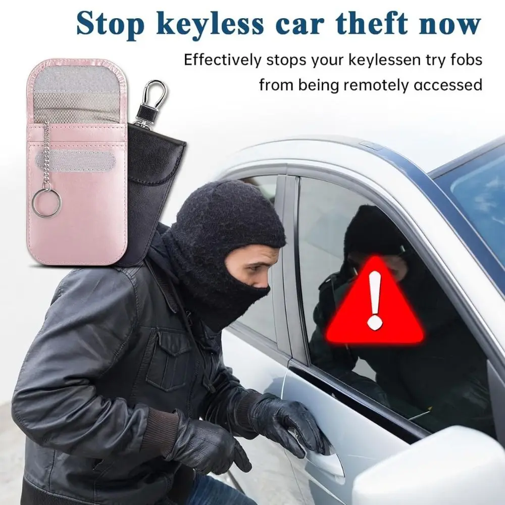 Модный кожаный чехол для автомобильных ключей с RFID-защитой, противоугонный держатель для карт, сумка для ключей для защиты конфиденциальности
Модный кожаный чехол для автомобильных ключей с RFID-защитой, противоугонный держатель для карт, сумка для ключей для защиты конфиденциальности