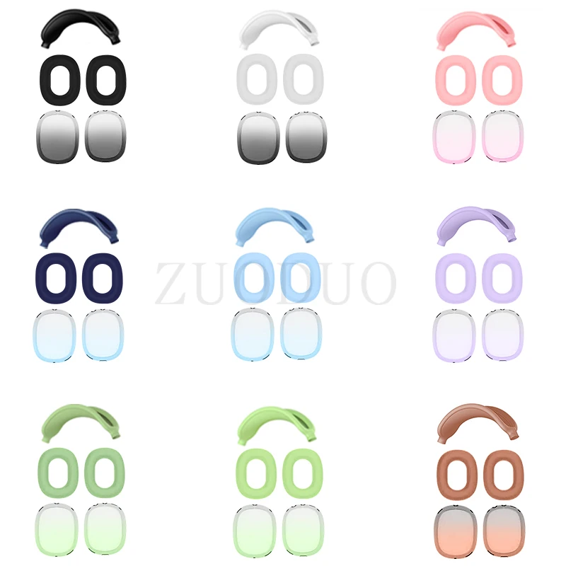 Soft TPU Silicone Protector case For Airpods Max Headphones Cover Accessories Anti Drop 3 in 1 New gradient color
Soft TPU Silicone Protector case For Airpods Max Headphones Cover Accessories Anti Drop 3 in 1 New gradient color