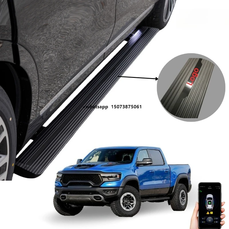 High Quality Electric Running Board Side Steps for Dodge Ram 1500 2019 2020 2021 Running Board Automobile Accessories
High Quality Electric Running Board Side Steps for Dodge Ram 1500 2019 2020 2021 Running Board Automobile Accessories