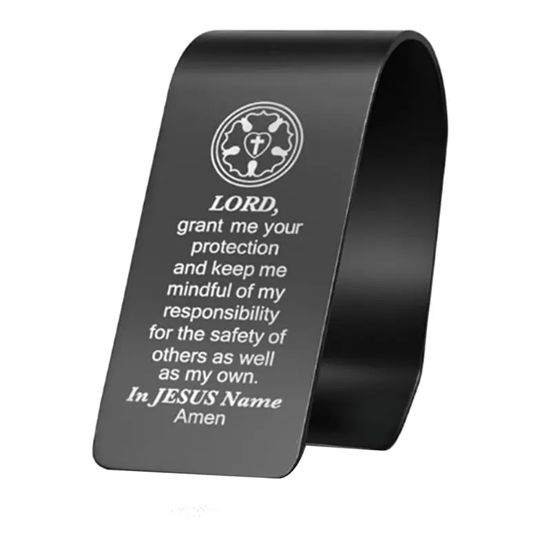 Visor Clip For Cars Safe Driving Religious Message-Lord Grant Me Your Protection And Keep Me Midful Driver' S Prayer Gift
Visor Clip For Cars Safe Driving Religious Message-Lord Grant Me Your Protection And Keep Me Midful Driver' S Prayer Gift