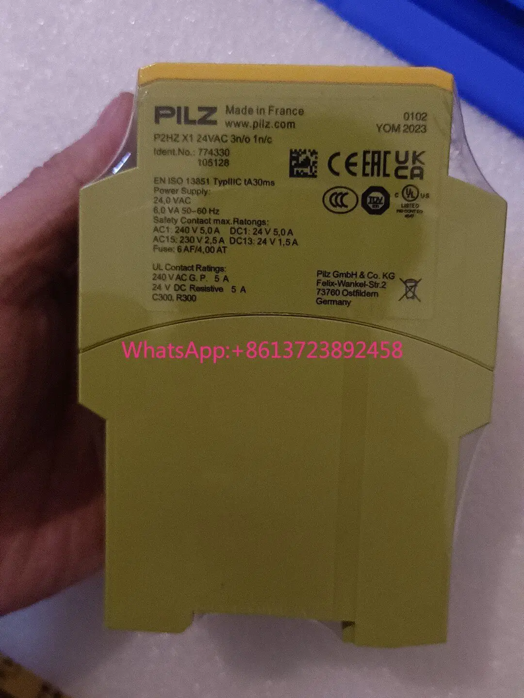 Pilz 774330 safety relay in stock
Pilz 774330 safety relay in stock