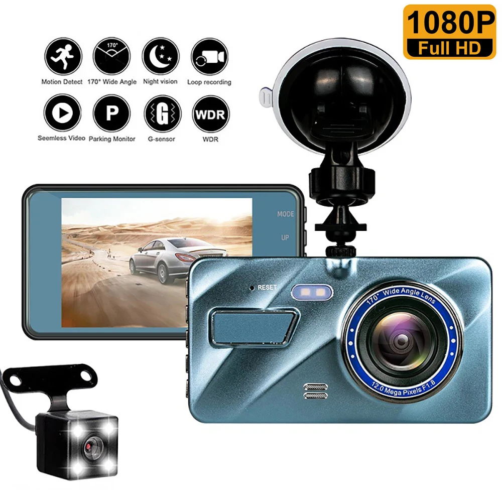 Car DVR 1080P Full HD Dash Cam Vehicle Video Recorder Auto Dash Camera Dashcam Black Box Night Vision G-sensor Car Accessories
Car DVR 1080P Full HD Dash Cam Vehicle Video Recorder Auto Dash Camera Dashcam Black Box Night Vision G-sensor Car Accessories
