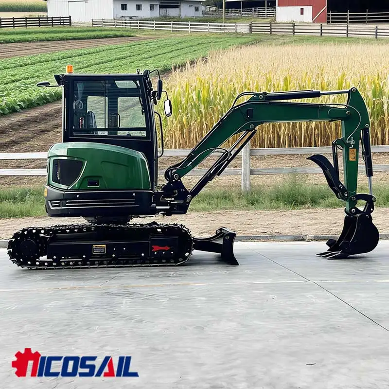 3 Ton Excavator with Hydraulic Thumb Enclosed Cab for Comfortable Operation with CE/EPA/Euro 5
3 Ton Excavator with Hydraulic Thumb Enclosed Cab for Comfortable Operation with CE/EPA/Euro 5