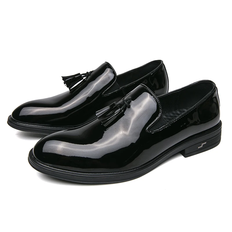 Men's motorcycle new business dress leather shoes, comfortable, breathable, versatile men's shoes
Men's motorcycle new business dress leather shoes, comfortable, breathable, versatile men's shoes