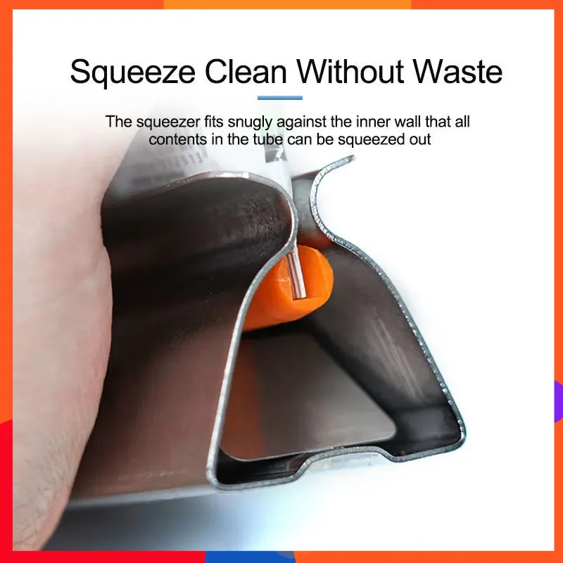 Multi-Purpose Squeezer Stainless Steel to Glue/Facial Cleanser/Hand Cream Reduce Waste for Craft Room & Personal Care Essentials
Multi-Purpose Squeezer Stainless Steel to Glue/Facial Cleanser/Hand Cream Reduce Waste for Craft Room & Personal Care Essentials