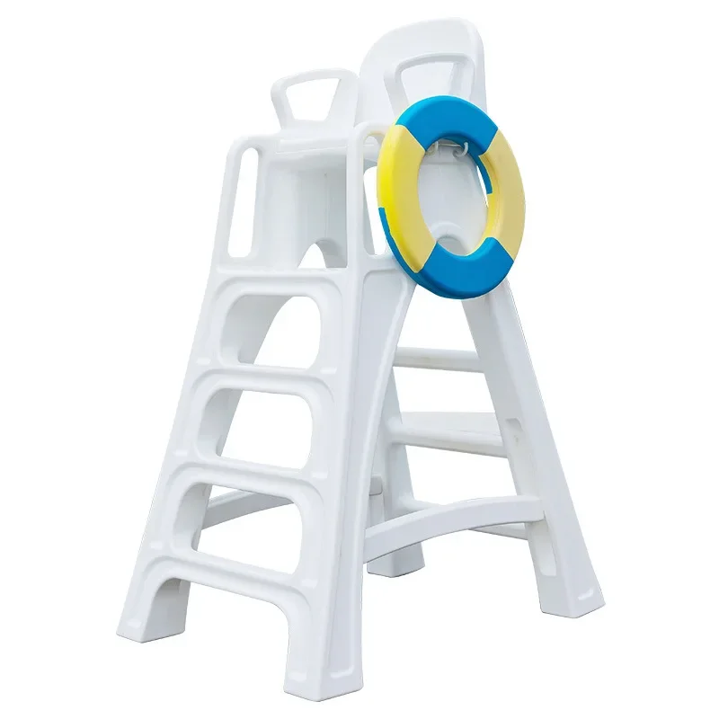 Pool plastic life-saving chair, observation chair, large indoor swimming pool, referee chair
Pool plastic life-saving chair, observation chair, large indoor swimming pool, referee chair
