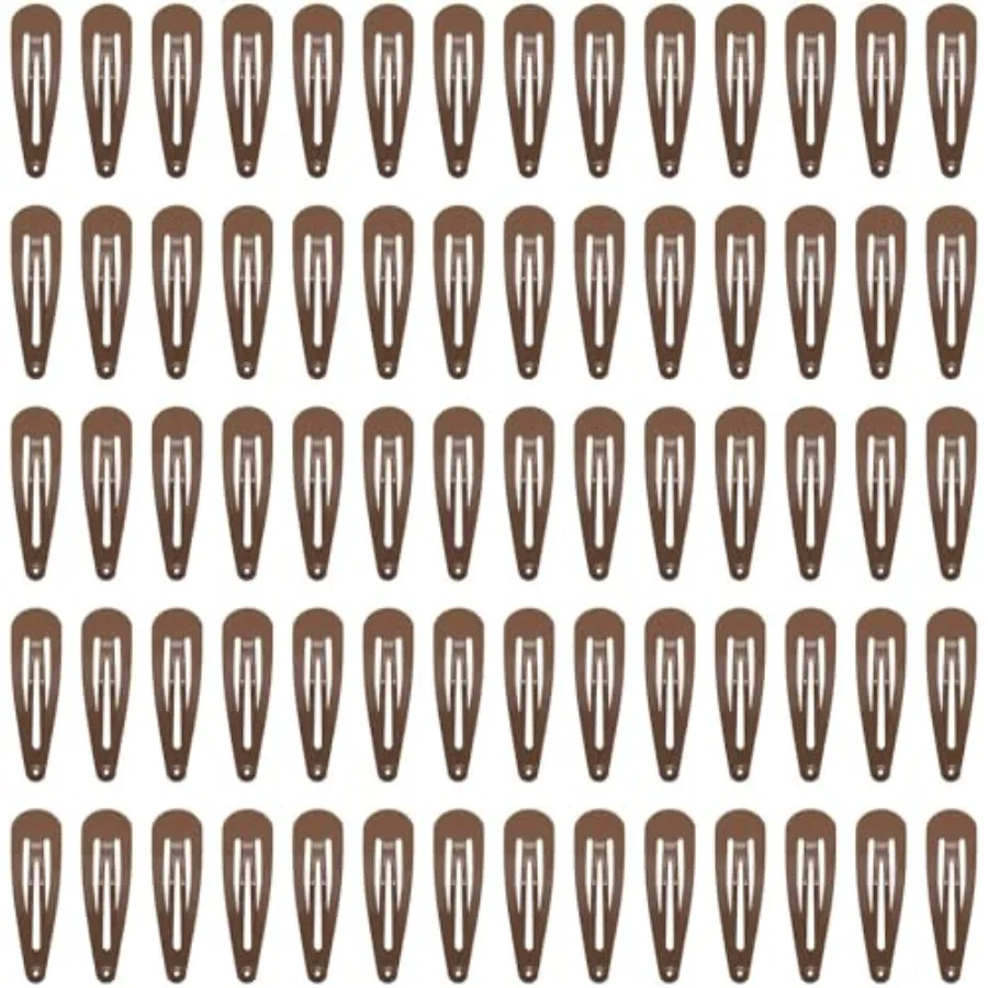 Barrettes for women, metal, brown, non-slip snap hair clips for girls, kids, teens, women, 2 inch, 70 pack
Barrettes for women, metal, brown, non-slip snap hair clips for girls, kids, teens, women, 2 inch, 70 pack