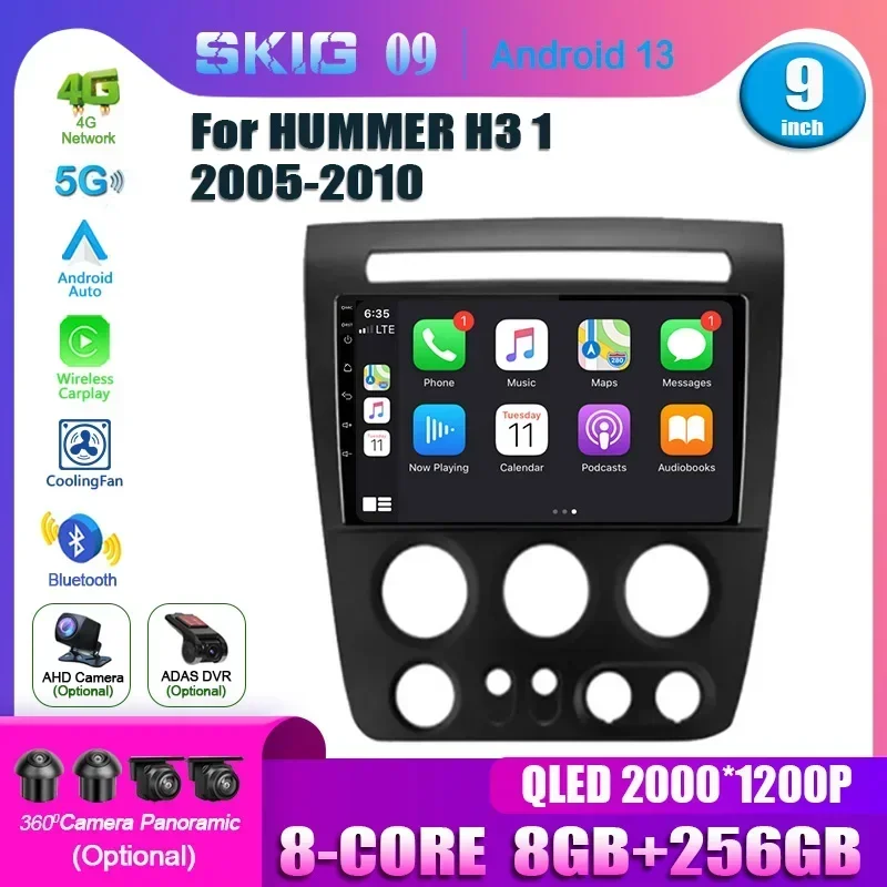 Android 14 For Hummer H3 1 2005-2010 Car Radio Multimedia Player Navigation Carplay Stereo Screen Head Unit 4G WIFI
Android 14 For Hummer H3 1 2005-2010 Car Radio Multimedia Player Navigation Carplay Stereo Screen Head Unit 4G WIFI