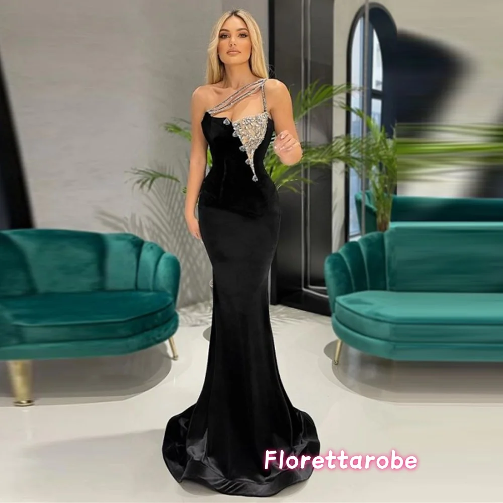 Customized Saudi Arabic Sexy Sparkling Beads Velour Evening Dress Women's Sleeveless Crystal Slit Slim Fit Prom Dress
Customized Saudi Arabic Sexy Sparkling Beads Velour Evening Dress Women's Sleeveless Crystal Slit Slim Fit Prom Dress