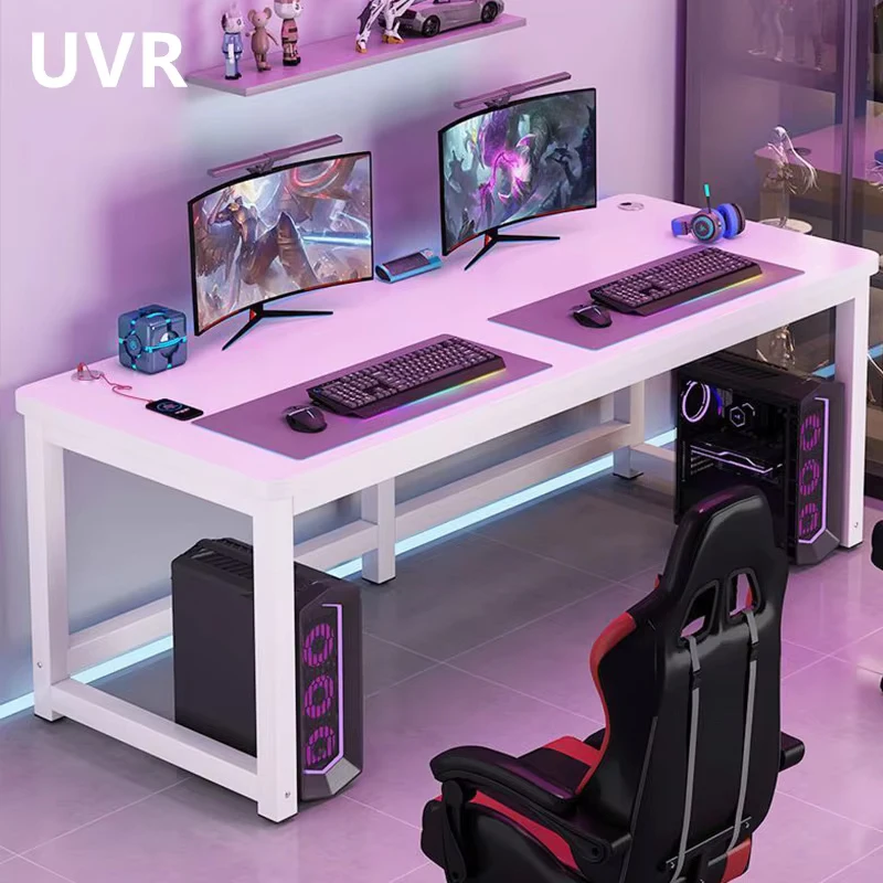 E-sports Table Home Game Computer Desk Student Desk Living Room Bedroom with RGB Lamp Desk Computer Competitive Table Furniture
E-sports Table Home Game Computer Desk Student Desk Living Room Bedroom with RGB Lamp Desk Computer Competitive Table Furniture