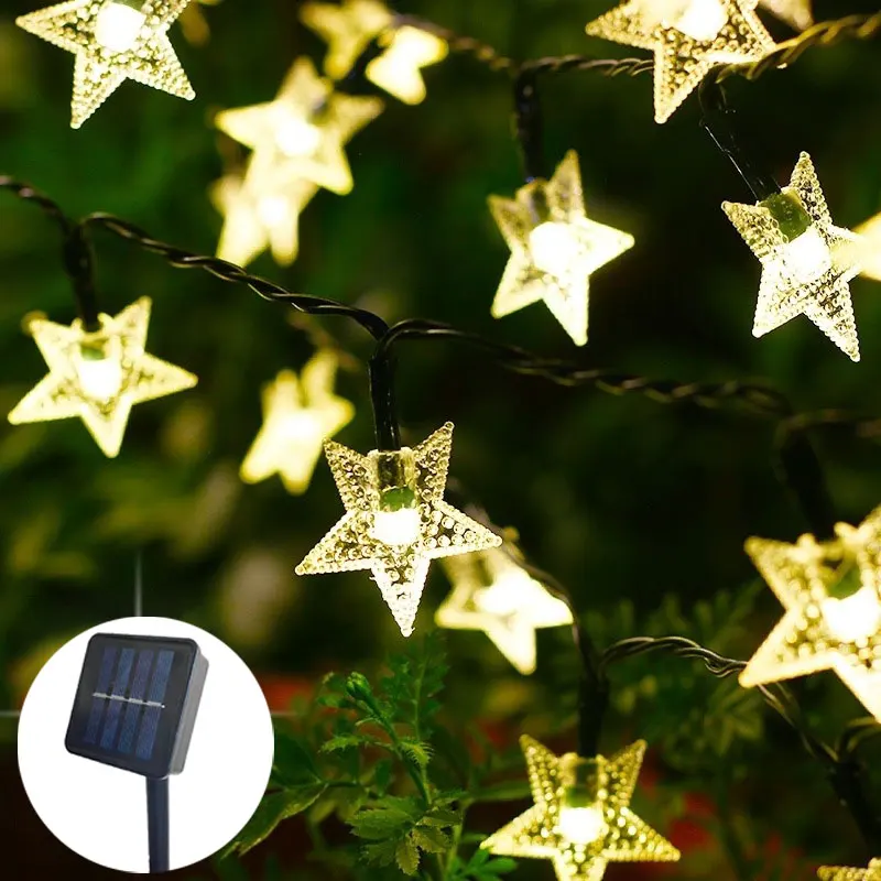 Star Fairy LED String Light Solar Power Outdoor Garden Lights Decoration for Home Garden Yard Christmas Tree Wedding Party
Star Fairy LED String Light Solar Power Outdoor Garden Lights Decoration for Home Garden Yard Christmas Tree Wedding Party