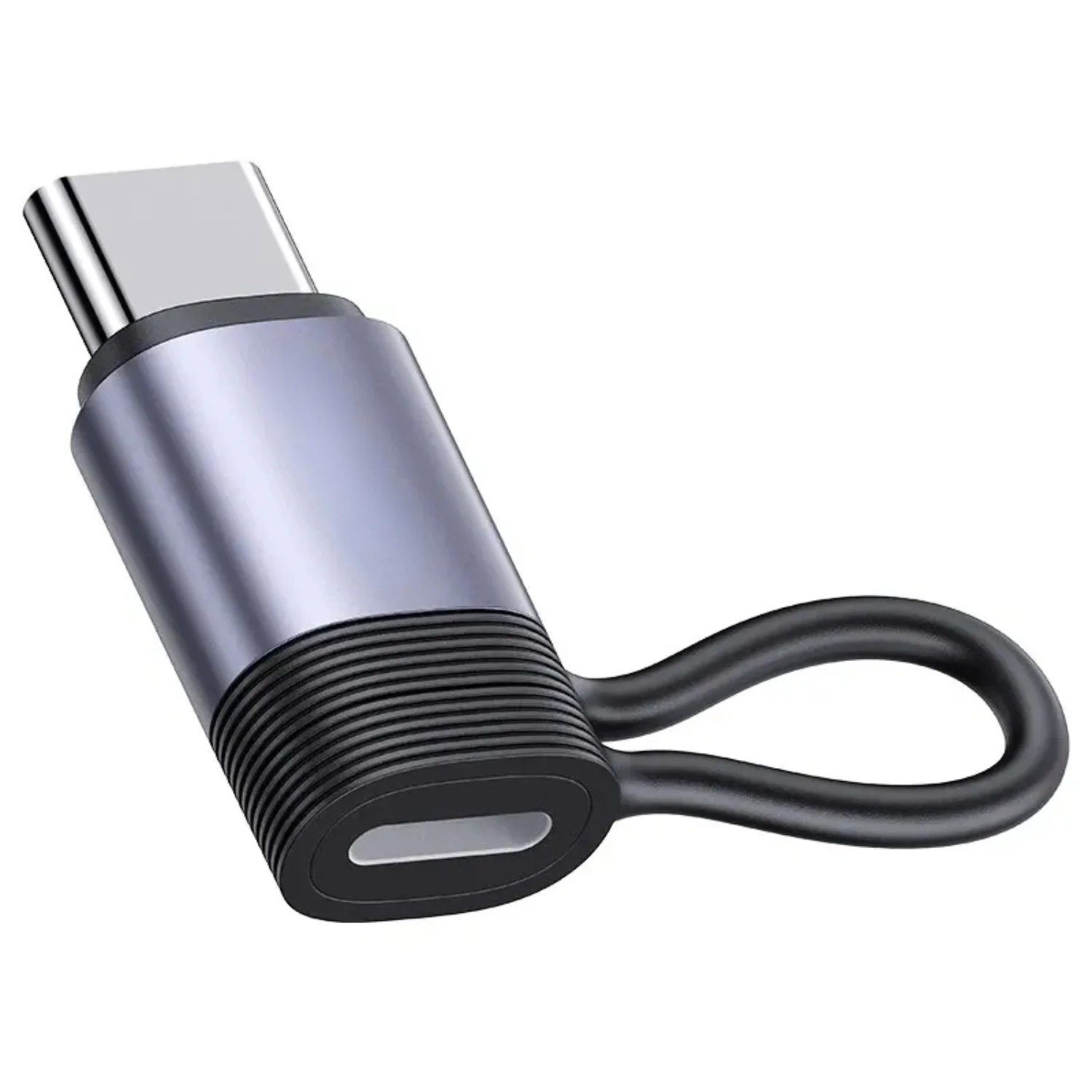 SJ677 Lightning To Type-C PD Aluminum Alloy Adapter IPhone15 Series Fast Charging Anti-loss Lanyard
SJ677 Lightning To Type-C PD Aluminum Alloy Adapter IPhone15 Series Fast Charging Anti-loss Lanyard