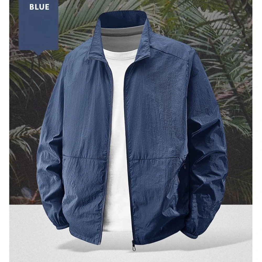 UPF50+ UV Protection Skin Coats Men Big Size 8XL 7XL 6XL Summer Windbreaker Lightweight Windshield Reflective UV Blocking Jacket
UPF50+ UV Protection Skin Coats Men Big Size 8XL 7XL 6XL Summer Windbreaker Lightweight Windshield Reflective UV Blocking Jacket