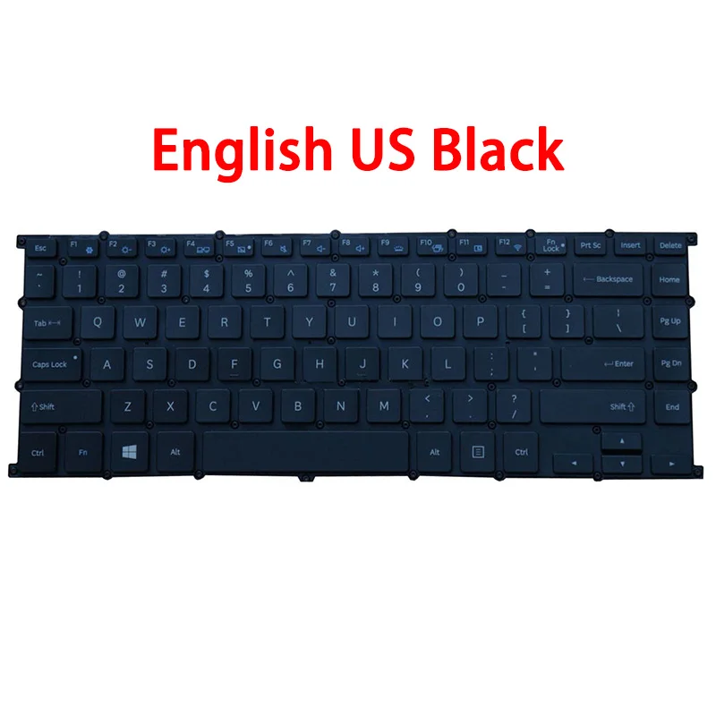 Клавиатура для ноутбука Samsung NP930X5J NP940X5J 930X5J 940X5J Nordic NE English US BA59-03877H с подсветкой без рамки, черная 
Клавиатура для ноутбука Samsung NP930X5J NP940X5J 930X5J 940X5J Nordic NE English US BA59-03877H с подсветкой без рамки, черная