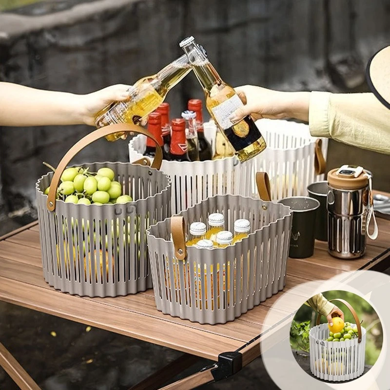 Light Luxury Picnic Basket Portable INS Style Serving Tray with Handle for Camping Outdoor Fruit Snacks Dried Food Storage Decor
Light Luxury Picnic Basket Portable INS Style Serving Tray with Handle for Camping Outdoor Fruit Snacks Dried Food Storage Decor