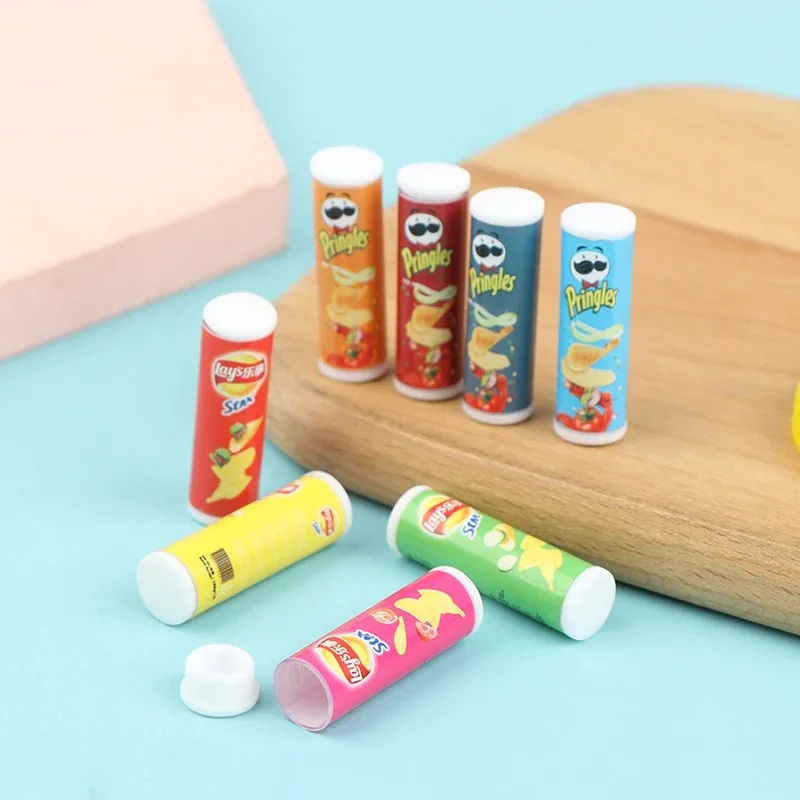 4pcs/set 1:12 Dollhouse miniture Simulation Potato Chips Bottle Kitchen Food Toy
4pcs/set 1:12 Dollhouse miniture Simulation Potato Chips Bottle Kitchen Food Toy