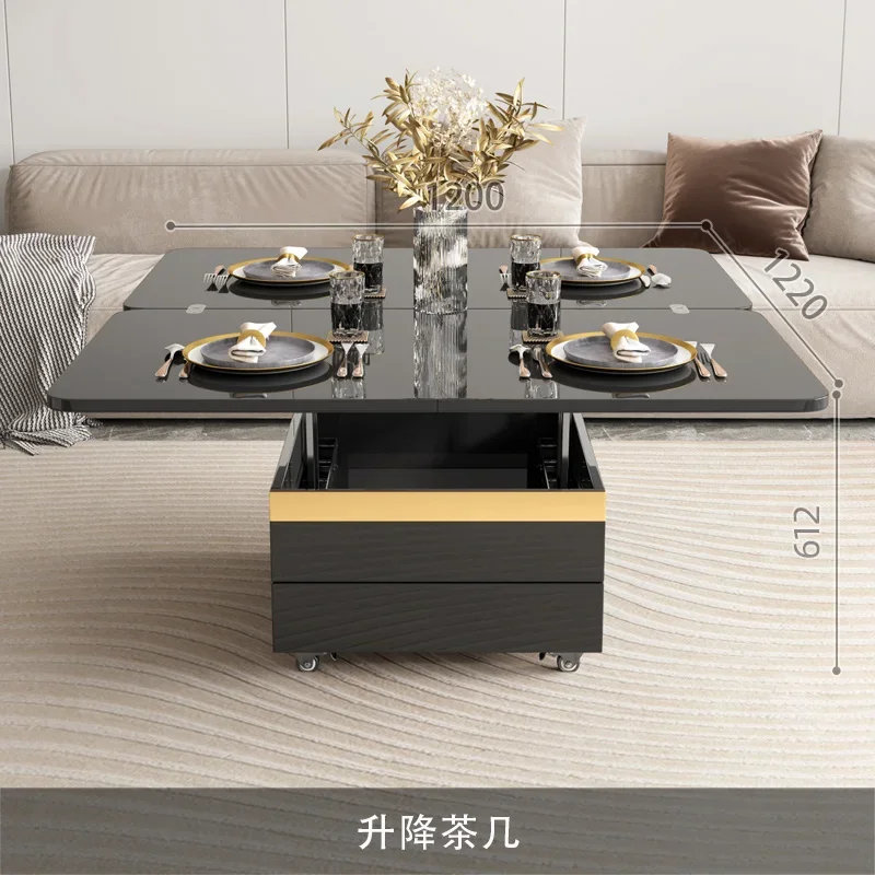 Lift coffee table, dining table, dual-purpose, foldable and retractable small unit dining table, piano coffee table
Lift coffee table, dining table, dual-purpose, foldable and retractable small unit dining table, piano coffee table