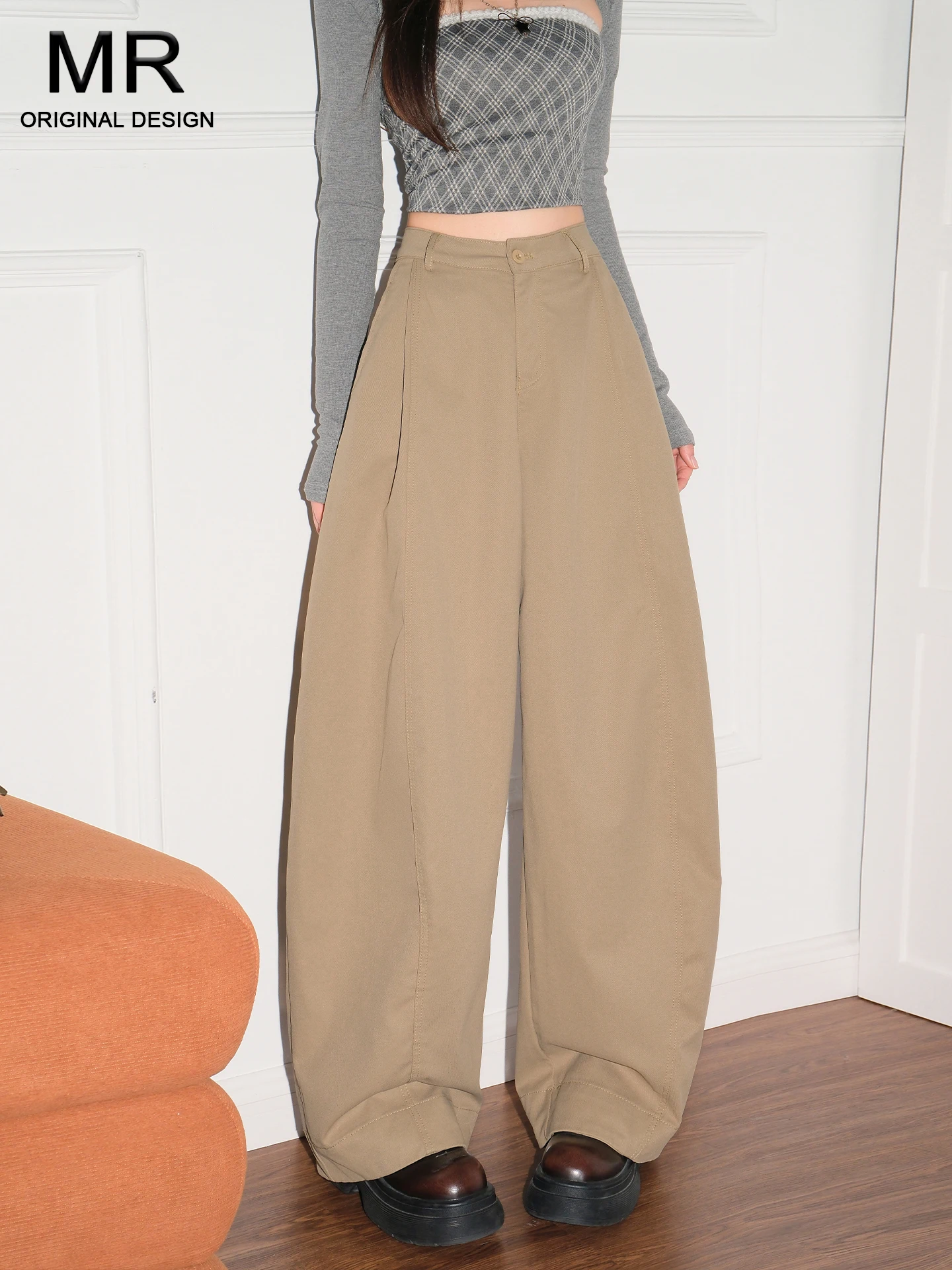 Loose High Waist Wide Leg Jeans Women's Lazy Style Summer Slimming Design Sensation Floor-Length Straight Leg Pants
Loose High Waist Wide Leg Jeans Women's Lazy Style Summer Slimming Design Sensation Floor-Length Straight Leg Pants