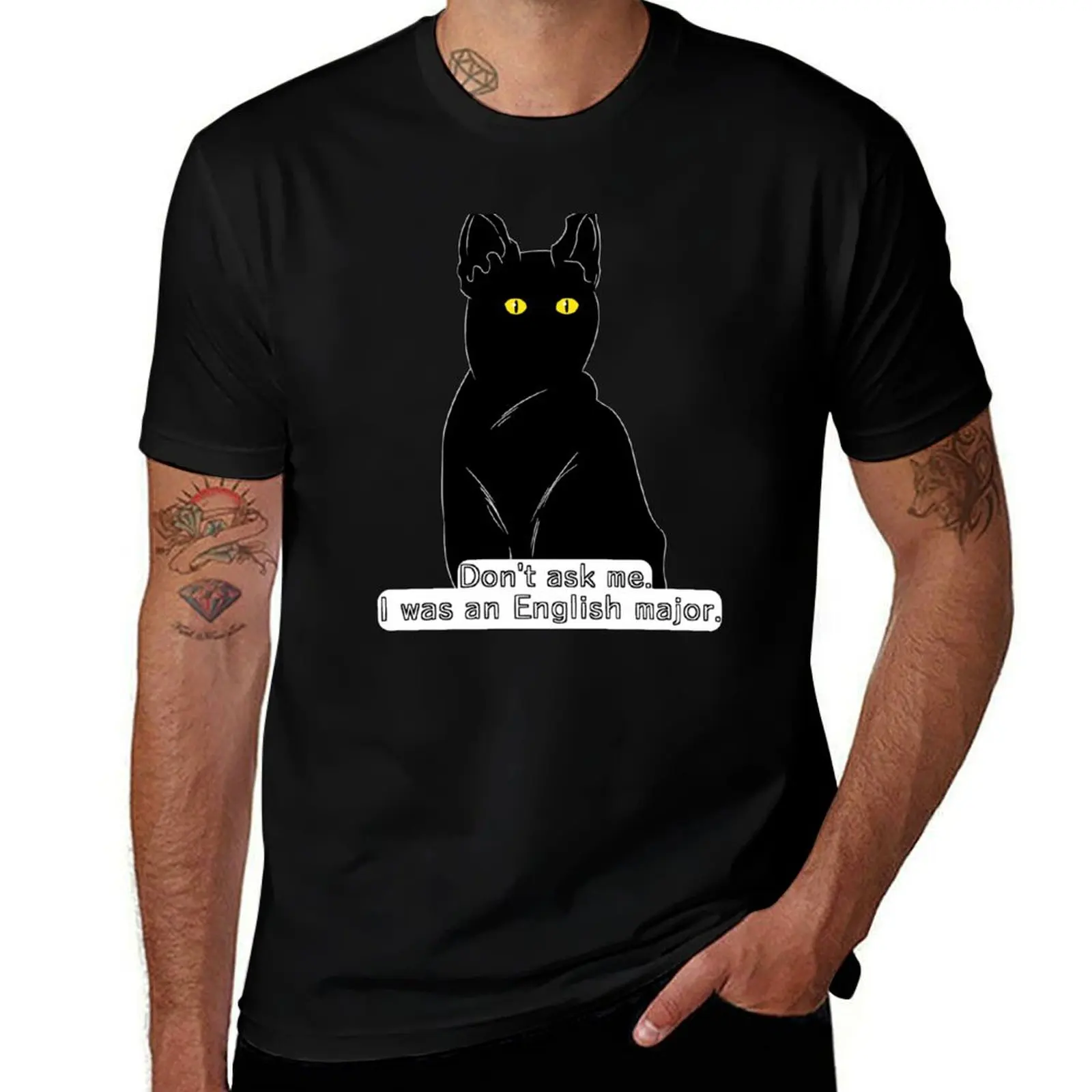 Salem - English Major T-Shirt T-shirts man Personalized t-shirt vintage clothes anime t shirts Men's t shirts
Salem - English Major T-Shirt T-shirts man Personalized t-shirt vintage clothes anime t shirts Men's t shirts