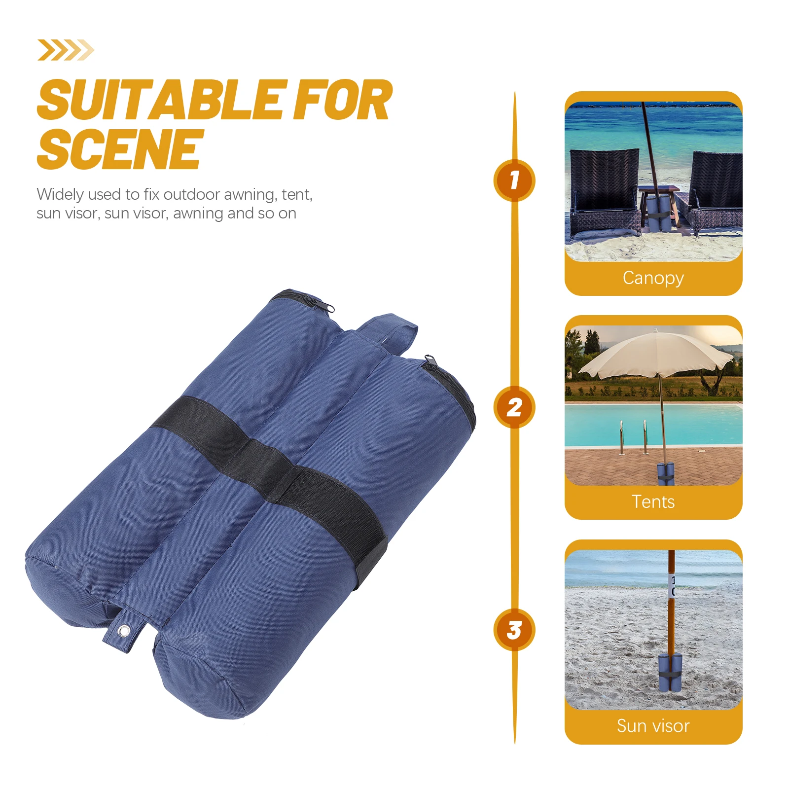 2pcs Sandbag Heavy Duty Tent Weights for Canopy Shelter Outdoor Outdoor Weight Sand Bag Camping Gifts Oxford Cloth Storage
2pcs Sandbag Heavy Duty Tent Weights for Canopy Shelter Outdoor Outdoor Weight Sand Bag Camping Gifts Oxford Cloth Storage
