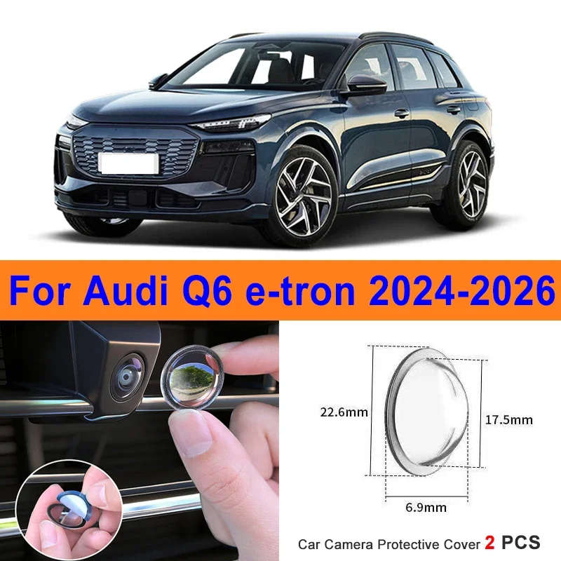 360 Reverse Image Car Camera Cover Anti-Scratch PC Lens Protector Stickers For Audi Q6 e-tron 2024-2026 2Pcs
360 Reverse Image Car Camera Cover Anti-Scratch PC Lens Protector Stickers For Audi Q6 e-tron 2024-2026 2Pcs