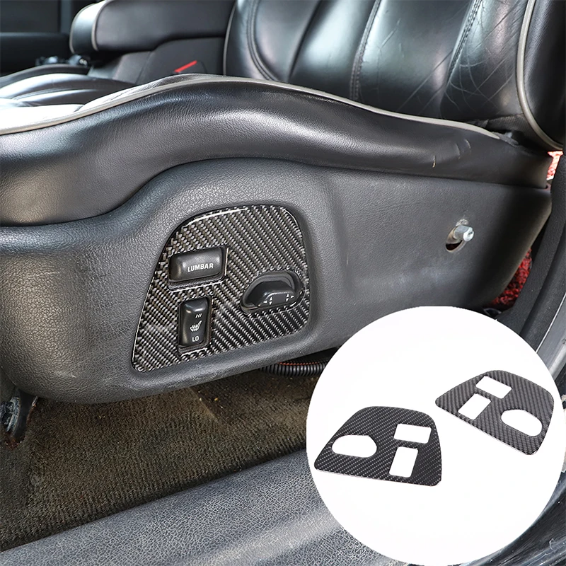 For Hummer H3 2005-2009 soft carbon fiber car seat adjustment switch panel decorative sticker interior modification accessories
For Hummer H3 2005-2009 soft carbon fiber car seat adjustment switch panel decorative sticker interior modification accessories
