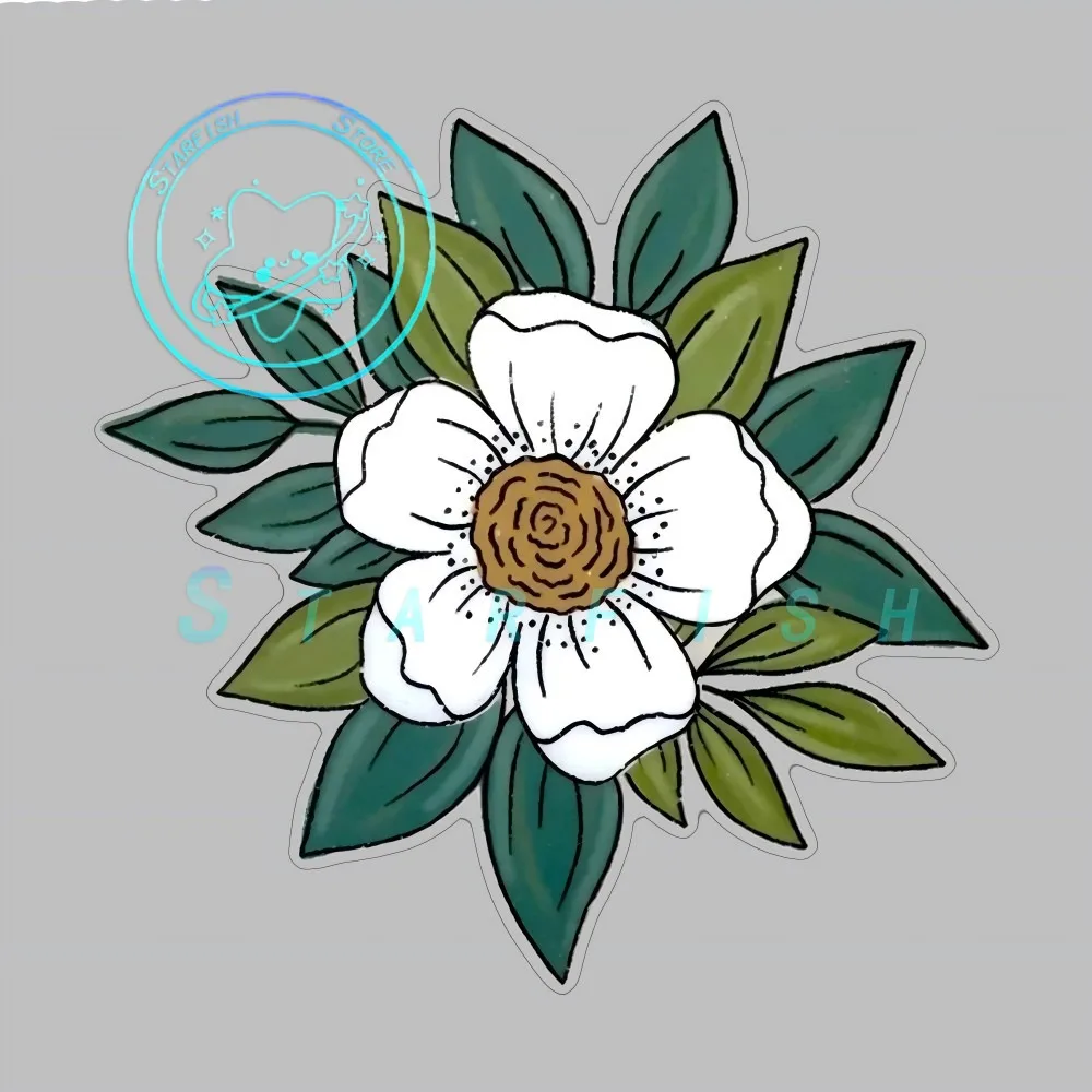 Cartoon Gardenia Wall Stickers Waterproof Sunscreen Laptop Car Window Stickers PVC Material Spray Coating Process
Cartoon Gardenia Wall Stickers Waterproof Sunscreen Laptop Car Window Stickers PVC Material Spray Coating Process