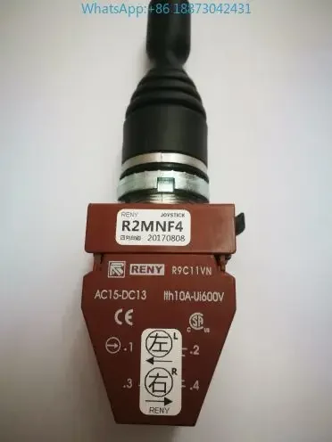 Крестовой переключатель R2MNF4, четырехпозиционный самоблокирующийся, 1A R9C11VN AC15-DC13, провинция Тайвань J-OYSTICK.
Крестовой переключатель R2MNF4, четырехпозиционный самоблокирующийся, 1A R9C11VN AC15-DC13, провинция Тайвань J-OYSTICK.