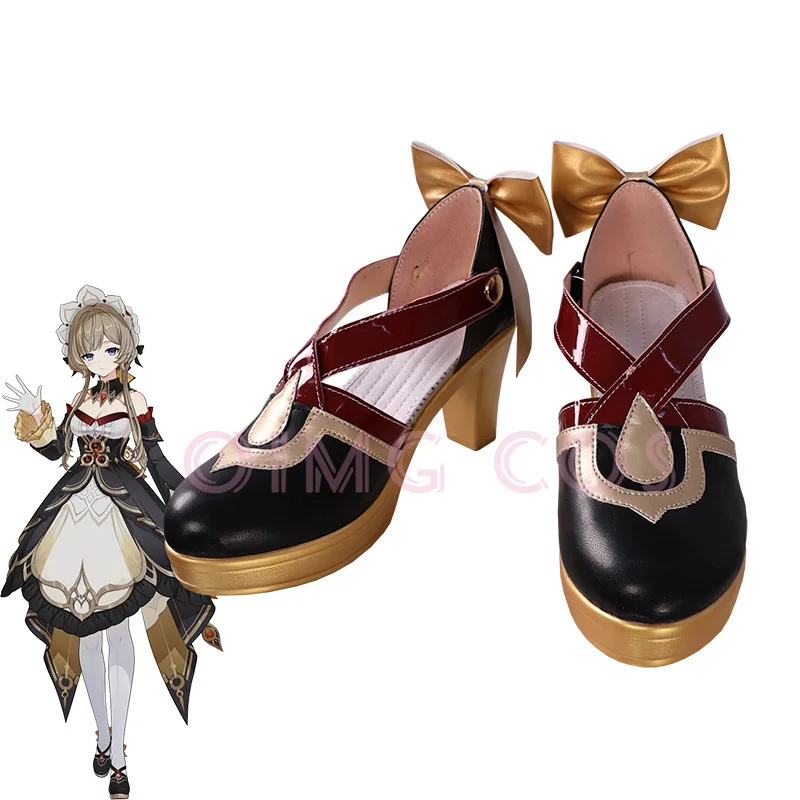 Genshin Impact Marionette Sandrone Обувь для косплея Аниме Китайская игра Хэллоуин
Genshin Impact Marionette Sandrone Обувь для косплея Аниме Китайская игра Хэллоуин