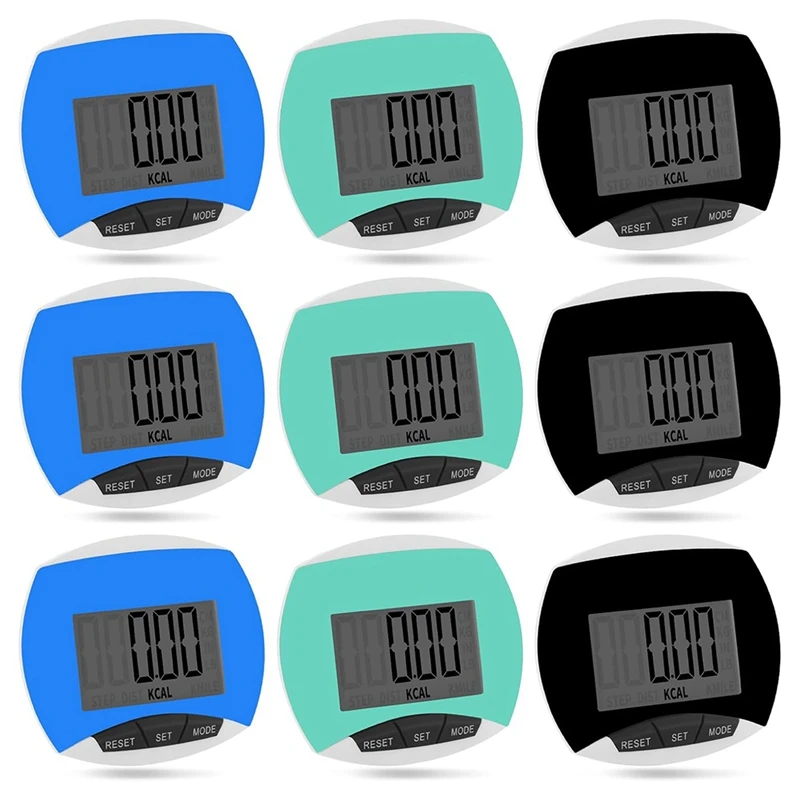24-Hour Delivery 9-Pack Simple Pedometer For Walking Step Counting, Portable Clip-On Step Tracker For Recording Calorie Consumpt
24-Hour Delivery 9-Pack Simple Pedometer For Walking Step Counting, Portable Clip-On Step Tracker For Recording Calorie Consumpt