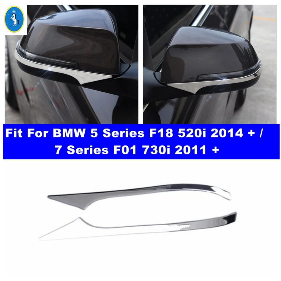 Side Rearview Mirror Strip Cover Trim For BMW 5 Series F18 520i 2014 - 2016 / 7 Series F01 730i 2011 - 2014 Exterior Accessories
Side Rearview Mirror Strip Cover Trim For BMW 5 Series F18 520i 2014 - 2016 / 7 Series F01 730i 2011 - 2014 Exterior Accessories