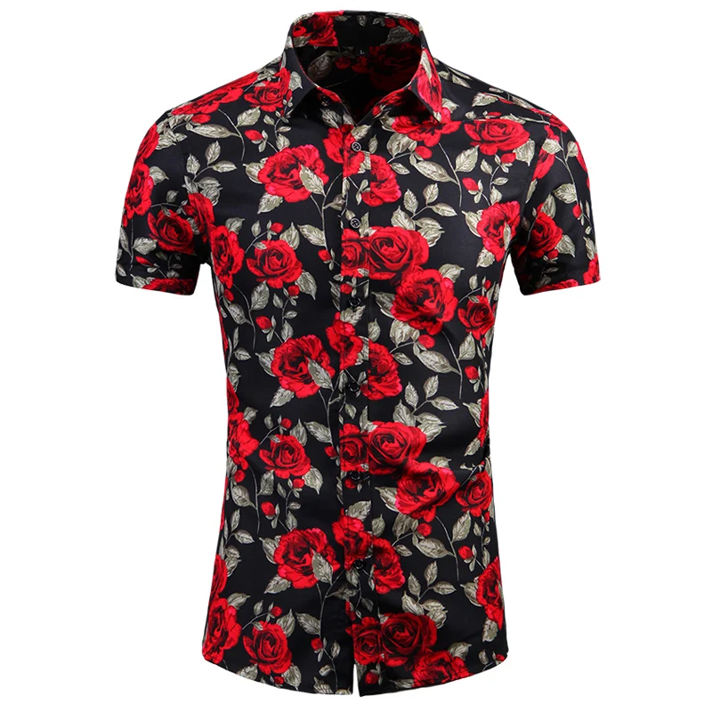 Men's Hawaiian Shirts Short Sleeve Button Down Tropical Floral Beach Vacation Shirt
Men's Hawaiian Shirts Short Sleeve Button Down Tropical Floral Beach Vacation Shirt