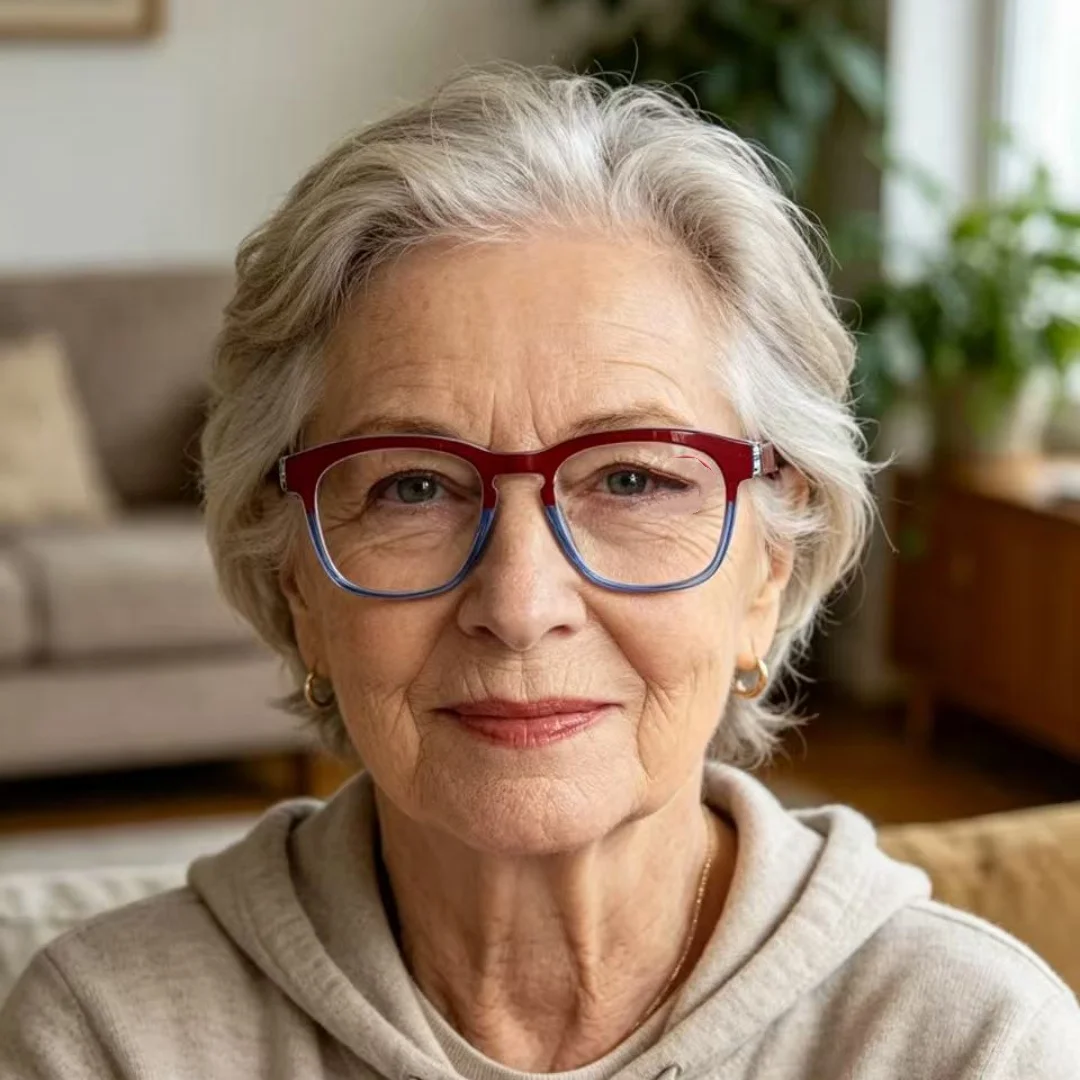 Women's New Anti-blue Light Reading Glasses High-end Elegant and Versatile Eyeglasses 50 To +4.0
Women's New Anti-blue Light Reading Glasses High-end Elegant and Versatile Eyeglasses 50 To +4.0