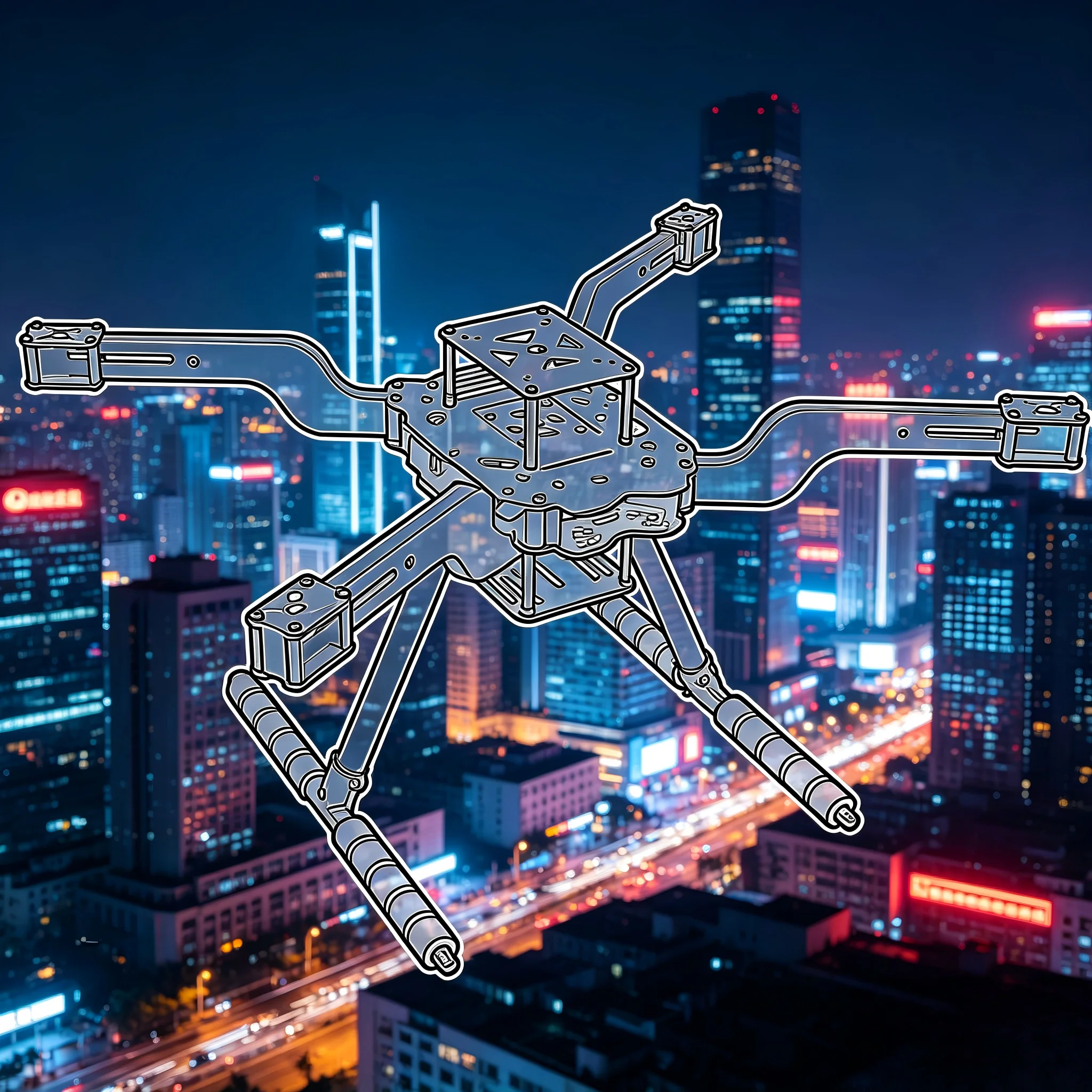 SkyEye Open Source New Smart Drone 300 450MM Quadrotor Rack RC Multicopter Multi-Rotor With Landing Gear
SkyEye Open Source New Smart Drone 300 450MM Quadrotor Rack RC Multicopter Multi-Rotor With Landing Gear
