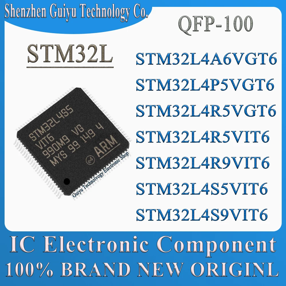 STM32L4A6VGT6 STM32L4P5VGT6 STM32L4R5VGT6 STM32L4R5VIT6 STM32L4R9VIT6 STM32L4S5VIT6 STM32L4S9VIT6 STM32L4S9 STM QFP-100 IC Chip
STM32L4A6VGT6 STM32L4P5VGT6 STM32L4R5VGT6 STM32L4R5VIT6 STM32L4R9VIT6 STM32L4S5VIT6 STM32L4S9VIT6 STM32L4S9 STM QFP-100 IC Chip