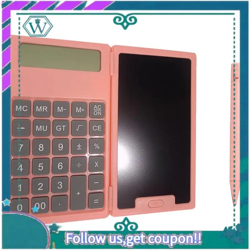 A75Q-1Set School Season Scientific Calculator Folding Tablet Calculator LCD Tablet Plastic ,Pink
A75Q-1Set School Season Scientific Calculator Folding Tablet Calculator LCD Tablet Plastic ,Pink